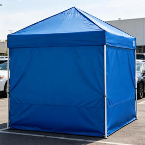 Tente pliante professionnelle 3x3m, tissu imperméable 600D haute résistance avec logo personnalisé pour événements en plein air - Product Image 2