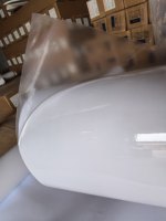 Vinyle éco-solvant haute clarté transparent, imprimable pour graphismes automobiles, autocollants de fenêtre et étiquetage de produits