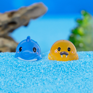 Statuette in Resina Fluorescente all'Ingrosso a Tema Zoo Marino, Decorazioni da Spiaggia Colorate, Artigianato in Resina Ocean Core Spirituality - Product Image 6