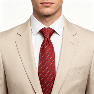 Cravate Formelle Homme en Gros 100% Polyester à Rayures Jacquard et Pois pour Adultes - Product Image 5