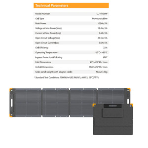 Centrale Électrique Portable 1800W pour Camping Extérieur, Générateur Solaire Sans Fil AC Type-C USB pour l'Ukraine - Product Image 3