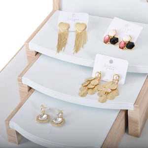 Expositor de Joyería de Cuero al por Mayor, de Alta Gama, con Logotipo OEM, Conjuntos de Exhibición de Joyería, Expositor de Collares y Pendientes - Product Image 3