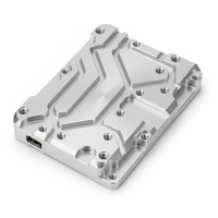 Boîtier de disque SSD en aluminium anodisé 2017, pièces de fraisage CNC de précision, usinage CNC personnalisé