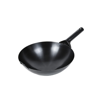 <span class=keywords><strong>Wok</strong></span> en fonte pour cuisine, conception pour un retournement facile, idéal pour la cuisson <span class=keywords><strong>Wok</strong></span> Hei et la sautadeuse - Product Image 1