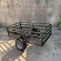 Remorque benne en acier robuste pour VTT, petite remorque pour quad avec haute capacité de charge, fournie par CTC, pour tracteur – Meilleur prix