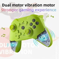 Control Inalámbrico para Juegos N21 Compatible con Android/iOS con Vibración de Doble Motor para Nintendo Switch, Joystick para Gamepad