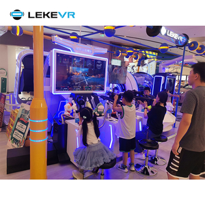 LEKE VR Realidad <span class=keywords><strong>Virtual</strong></span> 9d Máquinas de entretenimiento Juegos de arcade Multijugador Batalla AR Francotirador para negocios - Product Image 3