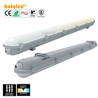 Livraison Rapide Luminaire LED Étanche 4FT SAA 40W 50W Sélectionnable 3000K-6500K 3CCT IP65 pour Garage et Congélateur