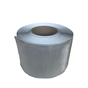 شريط لاصق ذاتي الالتصاق عالي الجودة لشق الجدار مانع لتسرب تجاعيد رقائق الألومنيوم شريط بوتيل لسقف المنزل - Product Image 2