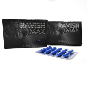 RAVISH Max, Pastillas de Alta Potencia para Hombres con Fórmula Dietética Natural para Energía, Rendimiento y Apoyo a la Confianza - Product Image 1
