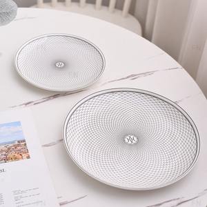 Vente en gros d'usine de 2 pièces ensembles de table en porcelaine blanche sans danger pour les aliments pour le mariage à l'hôtel - Product Image 3