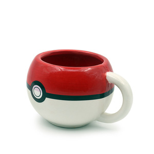 Tasses en céramique d'anime japonais soigneusement sélectionnées pour enfants et filles, motifs mignons de <span class=keywords><strong>Pikachu</strong></span> et Pok, tasses à eau, Quanzhou, Fujian - Product Image 3