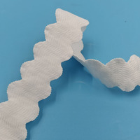 Bande élastique en nylon de 2 cm pour vêtements, ruban picot extensible pour la couture DIY de textiles de maison