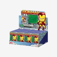 Figurines authentiques Marvel Iron Man POP MART, série A Journey Through Armors, boîte mystère, modèle de collection à exposition