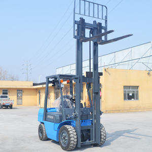 איכות גבוהה דיזל 4 x4 4wd מחוץ לכביש מלגזה כל השטח מלגזה מאוזן <span class=keywords><strong>3t</strong></span> 2.5t עם 3 שלבים תורן - Product Image 3