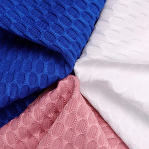 Tissu de yoga en maille jacquard hautement extensible, textile Dryfit haute performance pour la production de maillots de sport et de vêtements tricotés - Product Image 5