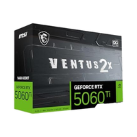 Pour le Gaming : Carte Graphique Workstation RTX 5060 Ti 16 Go GDDR7 Ventus 2X OC Plus Refroidie par Ventilateur 28000 MHz PCI Express 4.0 DirectX 12