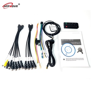 Hyf xe buýt Trailer van Train RV AHD 1080p 8 kênh từ xa video giám sát SD Thẻ GPS 4 gam HDD mdvr phần mềm miễn phí - Product Image 5