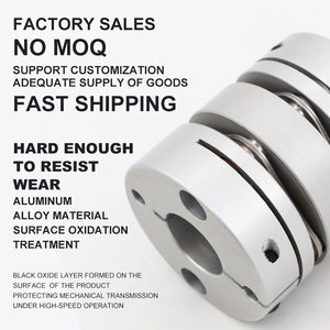 Acoplamientos de <span class=keywords><strong>Eje</strong></span> Flexible de Doble Diafragma de Alta Precisión y Cero Holgura, Fabricados en Aleación de Aluminio para Servomotores - Product Image 6