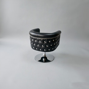 Taburete de Maquillaje de Lujo con Pedrería, Silla Giratoria de PU Resistente a las Manchas para Salón de Belleza <span class=keywords><strong>y</strong></span> <span class=keywords><strong>Bar</strong></span> - Product Image 4