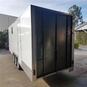 Pannelli di parete del rivestimento dell'interno del corpo della scatola del camion del posto auto coperto di alluminio C Mara De pannelli Sandwich acustici - Product Image 5