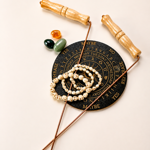 Juego de Varillas de Radiestesia de Cobre al por Mayor, Herramientas para la Búsqueda de Agua, Prospección de Oro y Feng Shui - Product Image 6