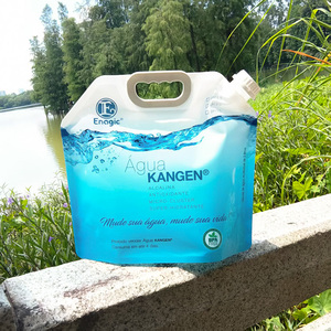 Food Grade Materials Milk White <b>Pouch</b> Stand Up <b>Pouch</b> With Spout PE Portable Handheld Bag For Water Beverage Food Liquid - Product Image 4