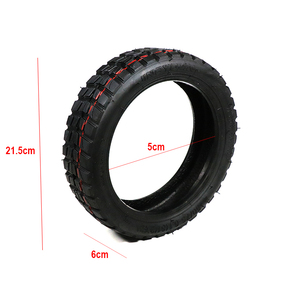 Pneu tout-terrain extérieur 8,5 pouces 50/75-6,1 (caoutchouc noir + rouge) pour trottinette électrique <span class=keywords><strong>Mijia</strong></span> M365/<span class=keywords><strong>M365Pro</strong></span>/1S/Pro2 - Product Image 5