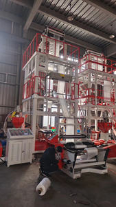 SJ50-800H Einschneckenextruder Hochgeschwindigkeits-HDPE-Polybeutelfolie 2-Schicht-Rohrfolienextrusionsmaschine - Product Image 6