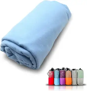 Wholesale Premium Fast Drying Super Absorbent Sport Gym Outdoor Custom Print Large Suede Microfiber Towel With Private Label