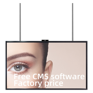 Dalam ruangan semi-luar ruangan gratis cms poster iklan <span class=keywords><strong>digital</strong></span> kecerahan tinggi layar tampilan <span class=keywords><strong>lcd</strong></span> papan gantung menghadap jendela - Product Image 4