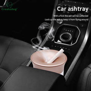 Productos Destacados para Iqo Iluma One: Cenicero de Aluminio para Auto en Color Blanco y Oro Rosa, Calentamiento sin Combustión - Product Image 3