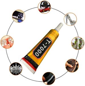 กาวอะคริลิกซุปเปอร์ T-7000 สีดำ ขนาด 110 มล. สำหรับซ่อมโทรศัพท์มือถือ ผลิตภัณฑ์อิเล็กทรอนิกส์ นาฬิกา บรรจุภัณฑ์กระดาษไฟเบอร์ - Product Image 5