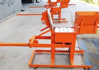 Machine Manuelle Haute Efficacité pour la Fabrication de Briques 2-40, Machine de Fabrication de Briques en Terre Cuite