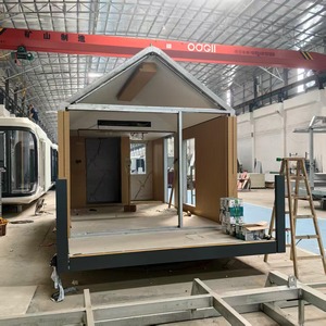 Église préfabriquée en bois ou salle communautaire, espace sacré simple - Product Image 2
