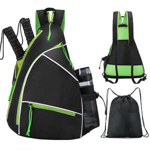 New Design <b>Stylish</b> Sports Pickleball Paddles <b>Backpack</b> Tennis Racket Ball Sling Shoulder Padel Rackets Crossbody Bag - Product Image 4
