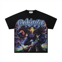 Majestik Sportkledingmerk 2026 Nieuwe Aanwinsten Heren Oversized Hip Hop T-shirts 260g Stof Streetwear Groothandel