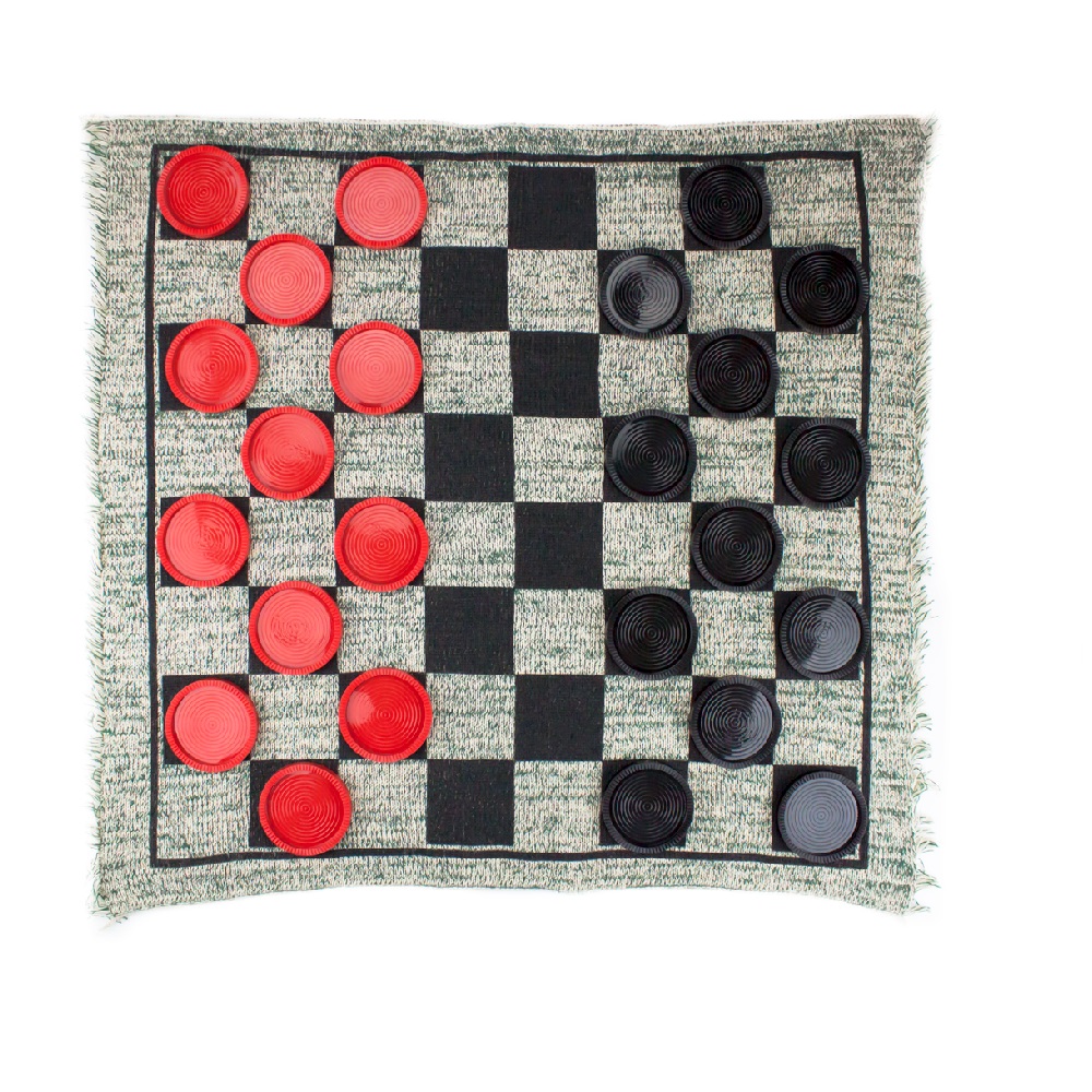 Набор больших шашек, игра для больших шашек для дома и улицы, классические настольные игры Jumbo, игра для друзей и семьи