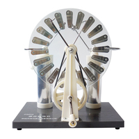 Générateur à induction / Instruments physiques : Machine électrique Vimhus, moteur à induction électrostatique de type disque, équipement pédagogique