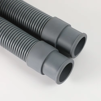 Hochdruck-Flexibler Spiralgewickelter EVA-Schwimmbad-Vakuumsaugschlauch mit Rundkopf, Kunststoff-Formteil nach ISO-Standard, 1,5m