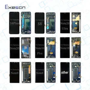 Đối với Samsung Galaxy S7 cạnh S8 S9 g973 S10 s10plus S20 S21 S22 siêu cộng với 5g S 20 gốc AMOLED LCD hiển thị với khung