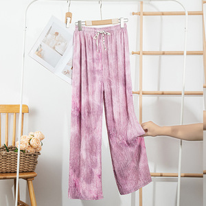 <span class=keywords><strong>Pantaloni</strong></span> Casual lunghi lunghi lunghi lunghi lunghi lunghi lunghi lunghi lunghi lunghi a vita alta da 2025 estate drappeggiati a vita alta da donna - Product Image 6