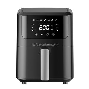 Aifa Friteuse électrique de 4 litres, noire, à écran tactile coloré et grande fenêtre d'observation - Product Image 6