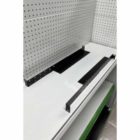 Rail d'étagère universel 1U à 4 poteaux, montage en Rack réglable, Rails d'étagère de serveur