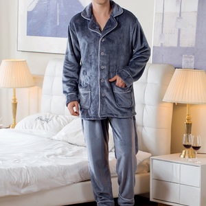 Women Autumn and Winter LoungeWear 2 Piece <strong>Pajama</strong> <strong>Set</strong> <strong>for</strong> <strong>Men</strong> - Product Image 3