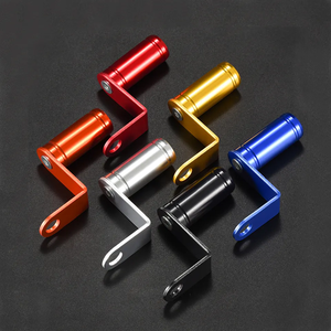 Support d'extension CNC pour moto, adaptateur de fixation de rétroviseur de guidon, support d'extension de lumière de moto, support de téléphone - Product Image 3