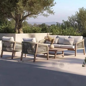 Canapés de jardin Mobilier d'extérieur Canapé en rotin pour patio Villa Jardin Terrasse Siège Extérieur Salon Canapé - Product Image 3