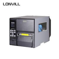 Impresoras Industriales de Etiquetas Térmicas LONVILL, Impresora RFID de Transferencia Térmica de Alta Precisión de 600 dpi para Etiquetas Colgantes e Impresión de Etiquetas