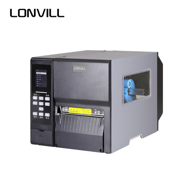 LONVILL Industrial Thermal Label Printers High-Precision 600dpi Thermal Transfer RFID Printer for Hang Tags and Label Printing