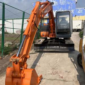 Excavadora Usada de Alta Calidad y Bajo Precio, Hitachi EX60 de 6 Toneladas, Motor Original, Excavadora de Segunda Mano, Mini Excavadora Usada con EPA, Gran Oferta - Product Image 1